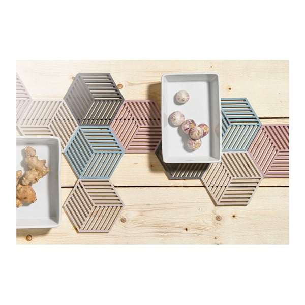 Tappetino in silicone per pentole 24x14 cm Hexagon - Zone-image-1