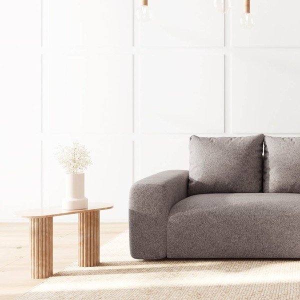 Divano angolare grigio (con penisola a destra e chaise lounge) Monce – Rodier-image-4