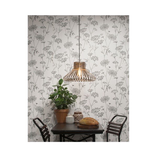 Lampada a sospensione con paralume in metallo color oro ø 43 cm Meknes - it's about RoMi-image-3