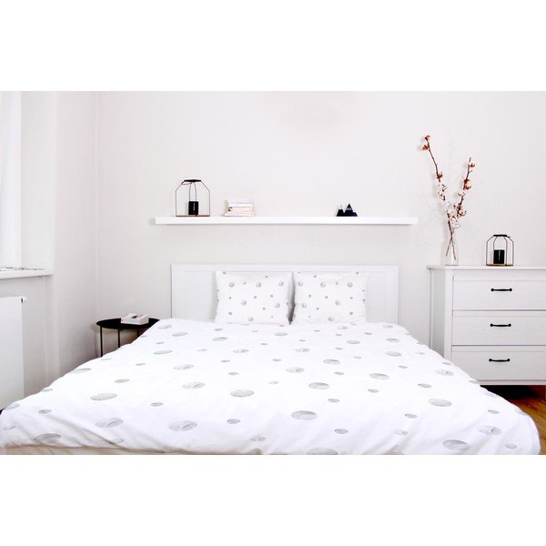 Biancheria da letto in cotone sateen , 135 x 200 cm Watercolour Spots - Butter Kings-image-1