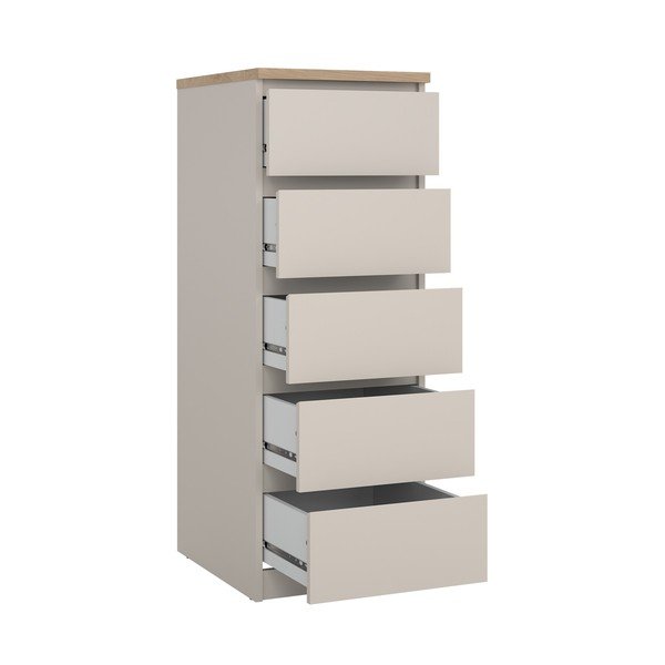 Credenza color crema 40x111x50 cm Naia – Tvilum-image-3