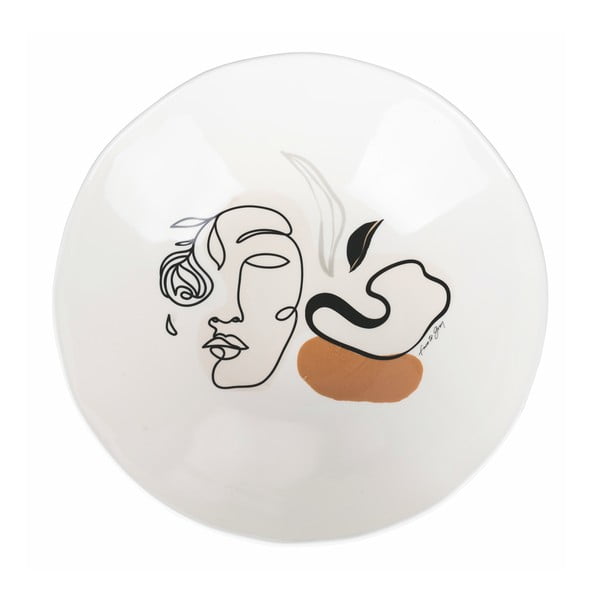 Insalatiera in ceramica , ø 31,5 cm Face to Grey - VDE Tivoli 1996