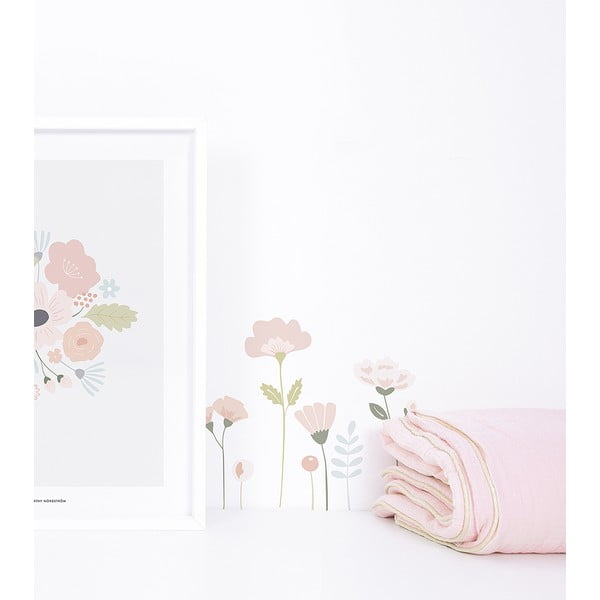 Foglio adesivo 30x42 cm Flowers Stems - Lilipinso-image-1