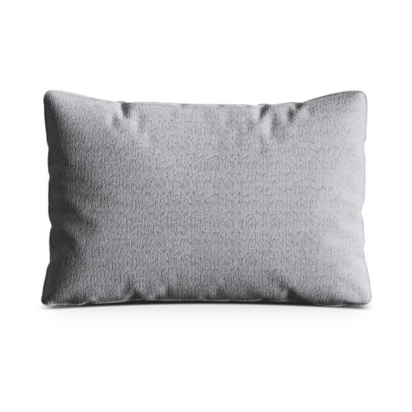 Cuscino per divano grigio chiaro con rivestimento in bouclé Kemi – Cosmopolitan Design