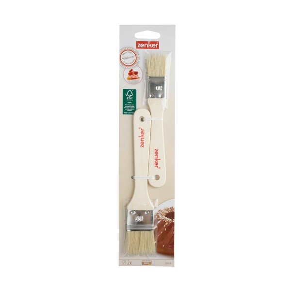 Set di 2 papillon con manico in legno Patisserie - Fackelmann-image-2