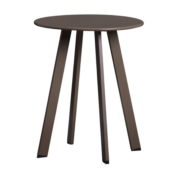Tavolino da giardino rotondo in metallo ø 40 cm Fer – WOOOD