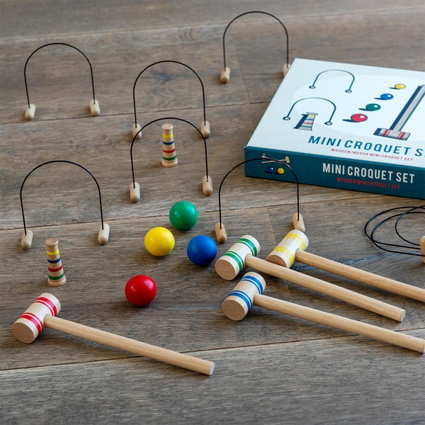 Croquet da tavolo Mini Croquet Set - Rex London-image-1