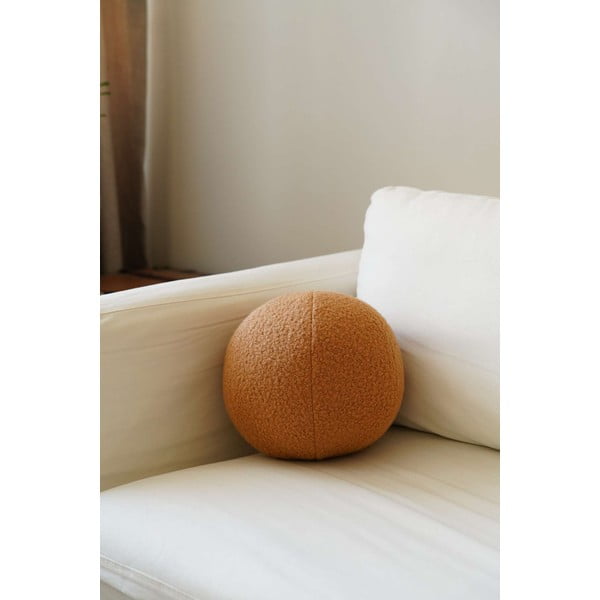 Cuscino decorativo in bouclé ø 25 cm Top – Mioli Decor-image-1