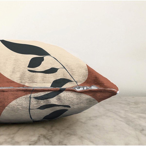 Federa in misto cotone Twig, 55 x 55 cm - Minimalist Cushion Covers-image-1