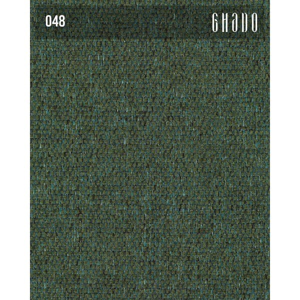 Poggiapiedi in verde scuro Shel – Ghado-image-4