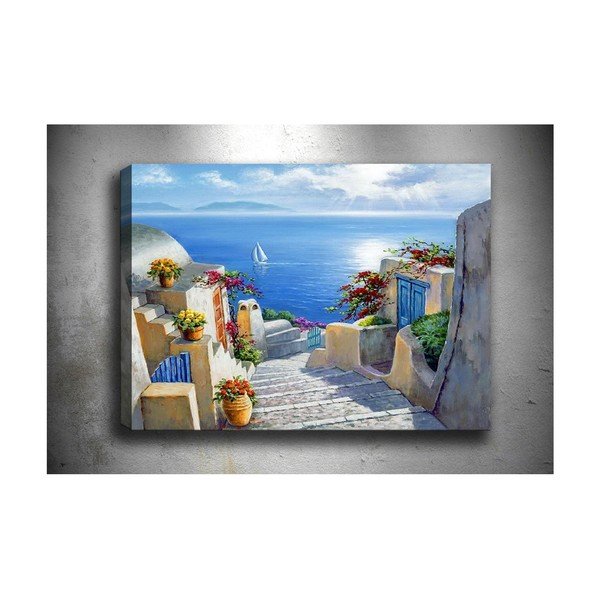 Immagine Paradiso greco, 70 x 50 cm - Tablo Center