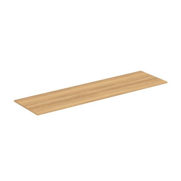 Piano sottolavabo in rovere naturale 180x51 cm i.Life B - Ideal Standard-image-1