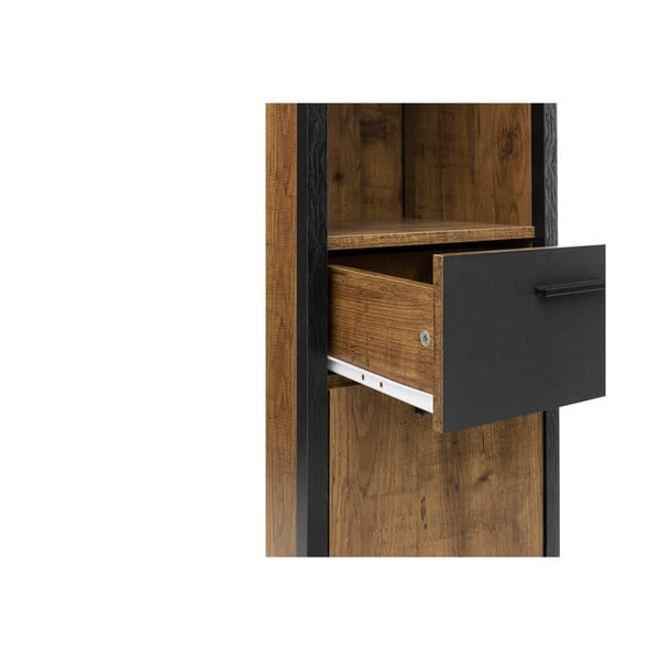 Mobile da bagno marrone scuro , 38 x 175 cm Werra - Støraa-image-3