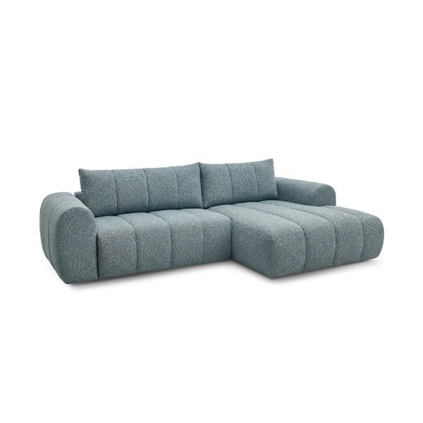Divano angolare blu (con penisola a destra/con chaise lounge) Nesty – Bobochic Paris-image-3