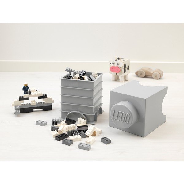 Contenitore grigio per bambini Cuboid - LEGO®-image-1