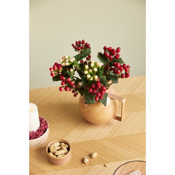 Tavolo da pranzo con effetto rovere 100x200 cm Herringbone – Hübsch-image-1