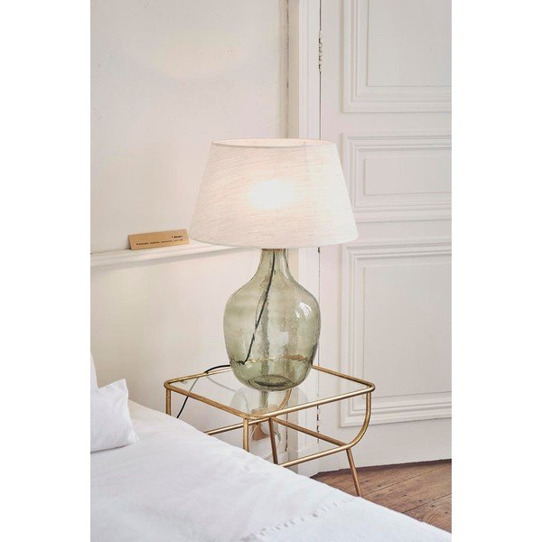 Piede di lampada verde 36 cm Bor'e - Côté Table-image-1