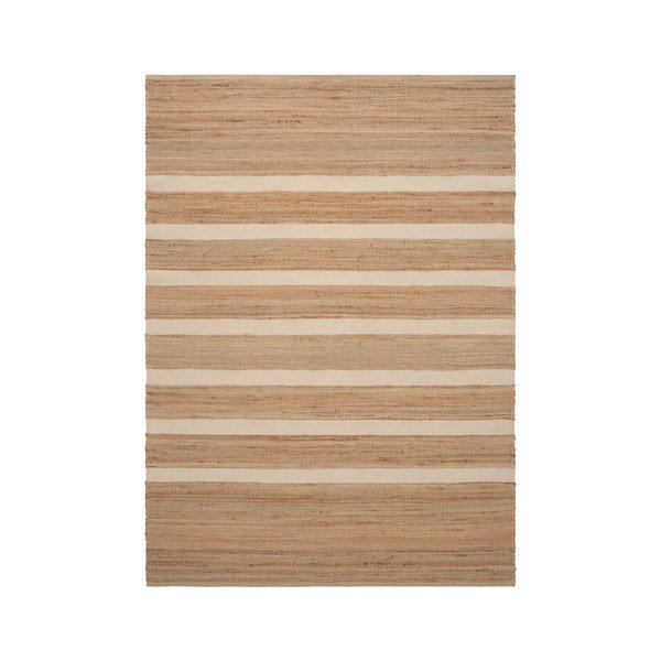 Tappeto di colore naturale in misto iuta tessuto a mano 200x300 cm Otti – Jotex