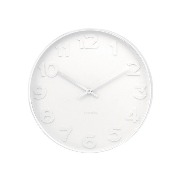 Orologio dentista bianco, ø 51 cm - Karlsson