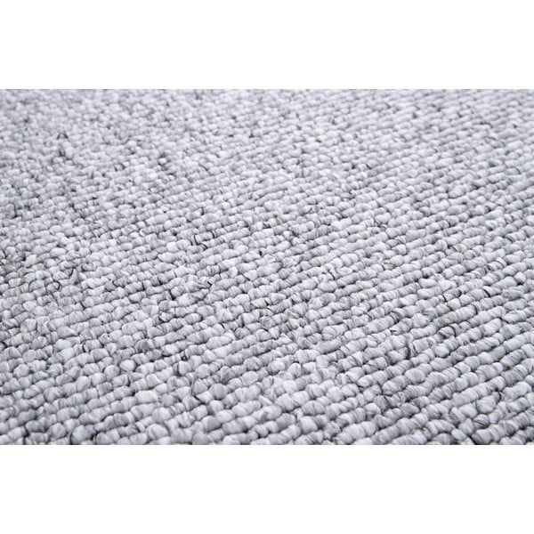 Tappeto grigio chiaro 200x290 cm Petra Liso - Universal-image-1