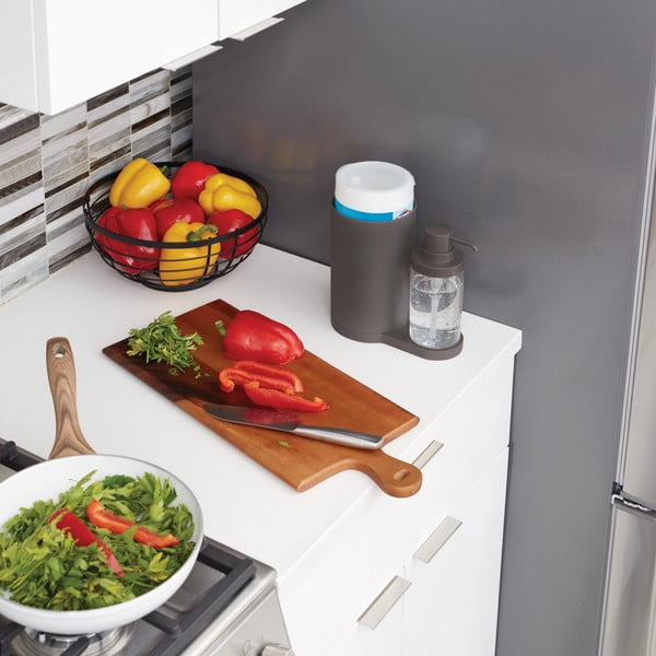 Set per il lavaggio a mano grigio Clean - iDesign-image-1