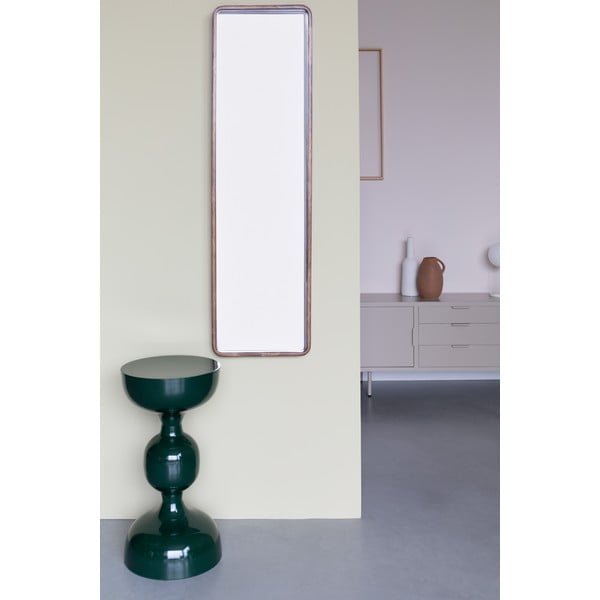 Tavolino rotondo in metallo ø 31 cm Lars – White Label-image-1