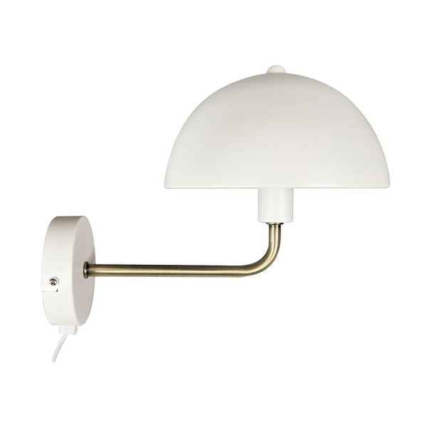 Lampada da parete di colore bianco-oro, altezza 25 cm Bonnet - Leitmotiv