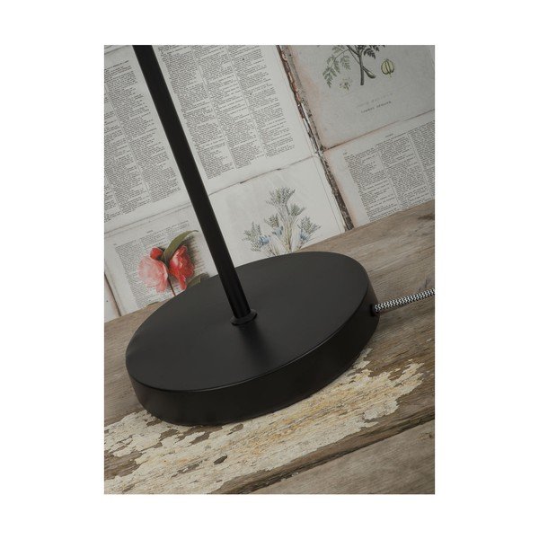 Lampada da terra nera con paralume in metallo (altezza 170 cm) Sheffield - it's about RoMi-image-3