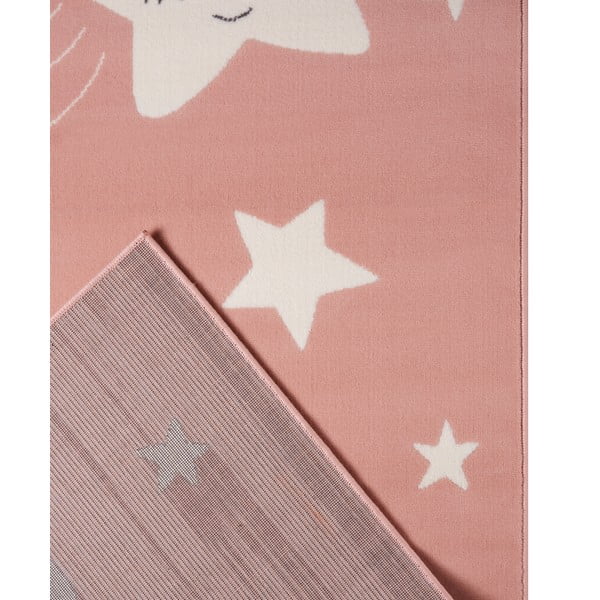 Tappeto rosa per bambini Adventures , 80 x 150 cm Stardust - Hanse Home-image-3