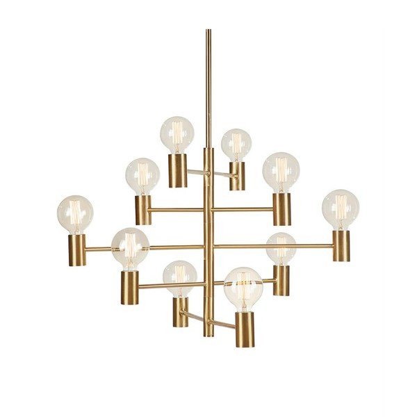 Lampada a sospensione in oro 10L Paris - Markslöjd-image-3