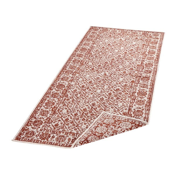 Tappeto da esterno reversibile a fantasia rossa bougari Curacao, 80 x 150 cm - Bougari-image-2