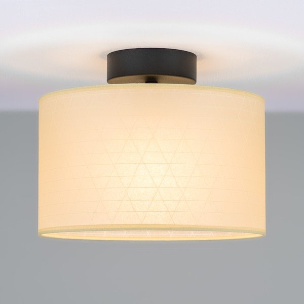 Lampada da soffitto beige con motivo a triangolo , ⌀ 25 cm Taiko - Sotto Luce-image-1