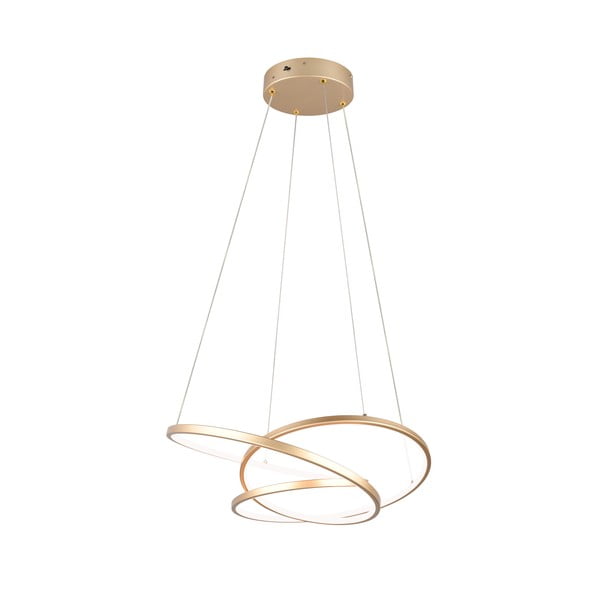 Lampadario a LED dimmerabile in oro Darvin - Trio-image-1