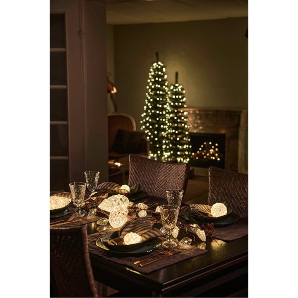 Decorazione natalizia luminosa 8 lampadine lunghezza totale 120 cm Celina – Sirius-image-3