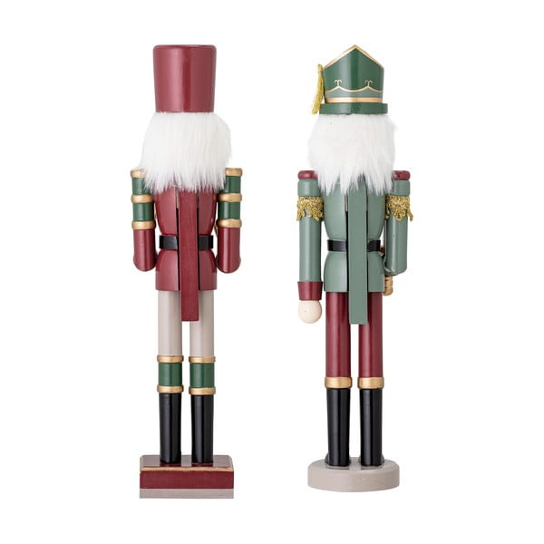 Statuette natalizie in set in legno 2 pz (altezza totale 38 cm) Darren – Bloomingville-image-4