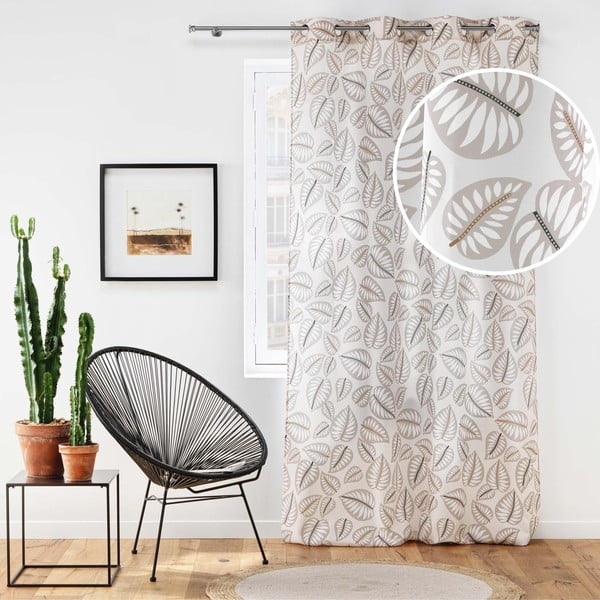 Tenda beige 140x260 cm Alma – douceur d'intérieur-image-4