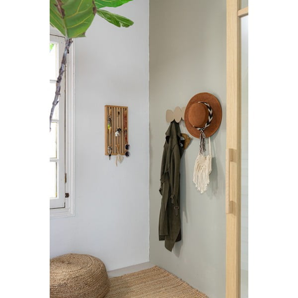 Attaccapanni da parete beige in metallo 58 cm Tumulo – Spinder Design-image-3