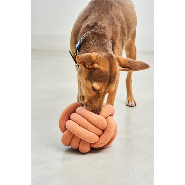 Giocattolo per cani Tubo Dusty Orange – MiaCara-image-1