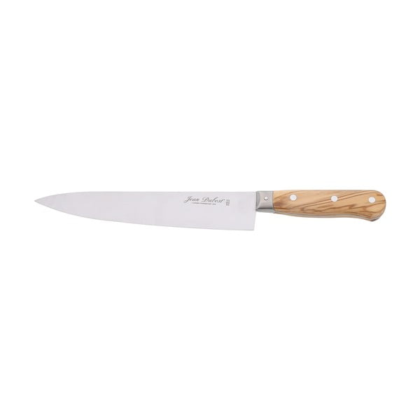 Coltello da chef in acciaio inox Olive, lunghezza 20 cm 1920 - Jean Dubost