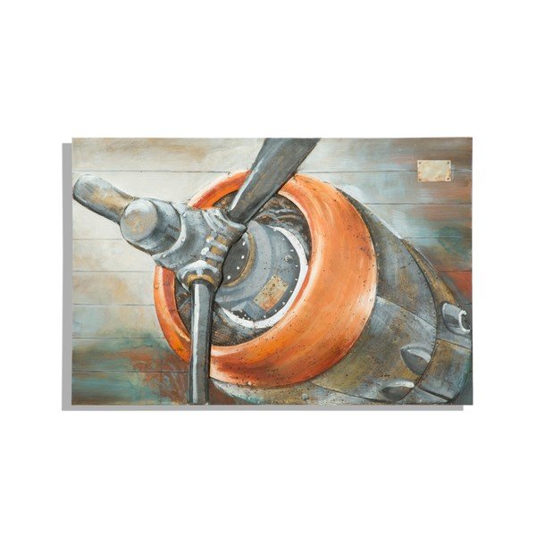 Quadro dipinto a mano Aviator, 120 x 80 cm - Mauro Ferretti
