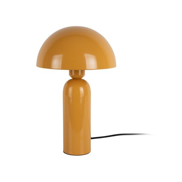 Lampada da tavolo giallo ocra (altezza totale 35 cm) Aente  – Leitmotiv