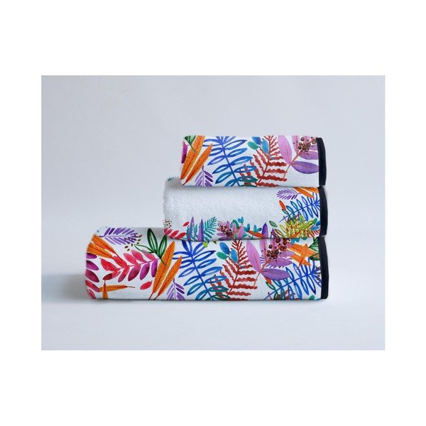 Set di 3 asciugamani Floral - Madre Selva