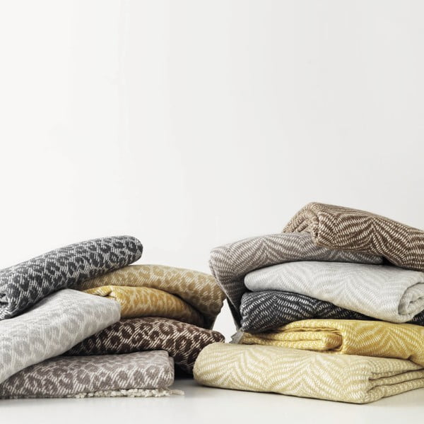 Coperta grigio chiaro, 140 x 180 cm Leopard - Euromant-image-4