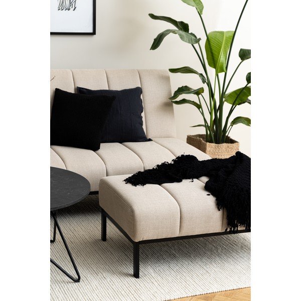 Poggiapiedi beige Caix - Actona-image-3