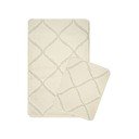Set di tappetini per il bagno color crema 2 pz 50x80 cm Cizgili – Foutastic