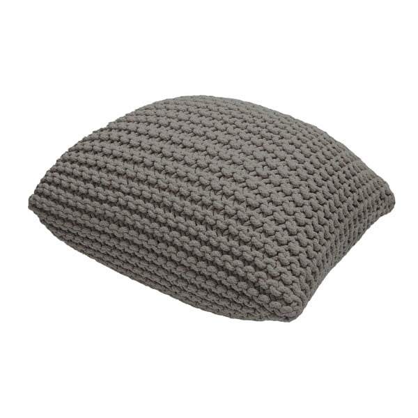 Pouf cuscino grigio in maglia - Bonami Essentials