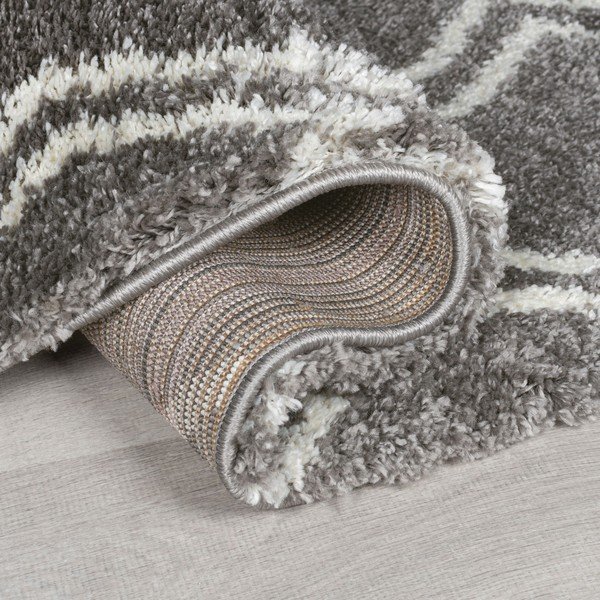 Tappeto grigio 200x290 cm Atlas Berber - Flair Rugs-image-2