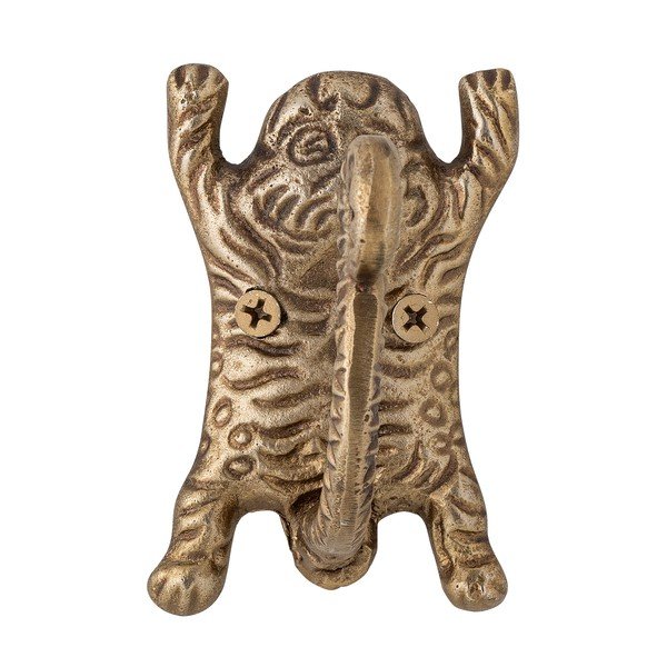 Gancio da parete color ottone in alluminio Lester – Bloomingville-image-2