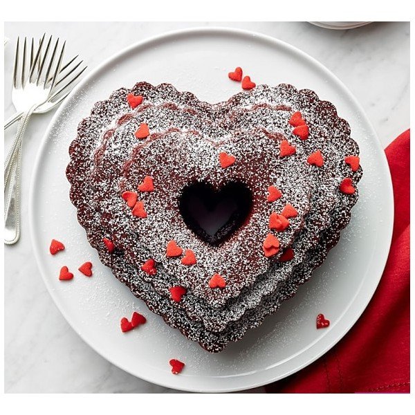 Tortiera al caramello , 2,8 l Heart - Nordic Ware-image-3