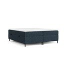 Letto boxspring blu scuro con contenitore 200x200 cm Araya - Maison de Rêve